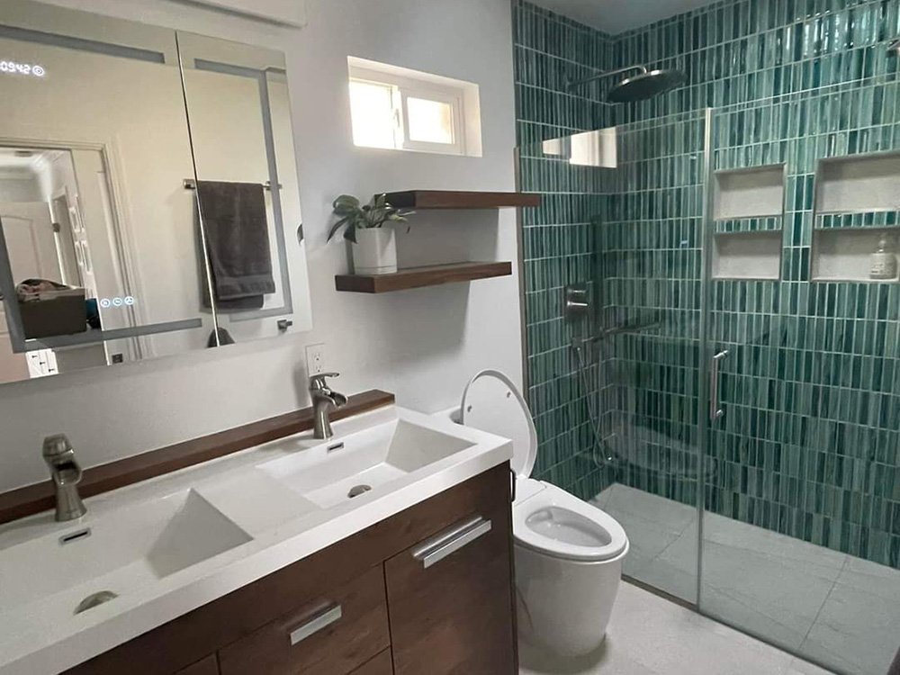 remodeling bathroom 9